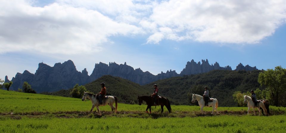 From Barcelona: Horseback Tour in Montserrat National Park - Montserrat National Park from the saddle: hermitages and jagged views