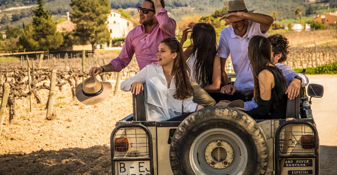 From Barcelona: Penedés Vineyards Tour by 4WD w/Wine & Cava - Stop 1: Pere Ventura Cava and the 2,000-year vibe