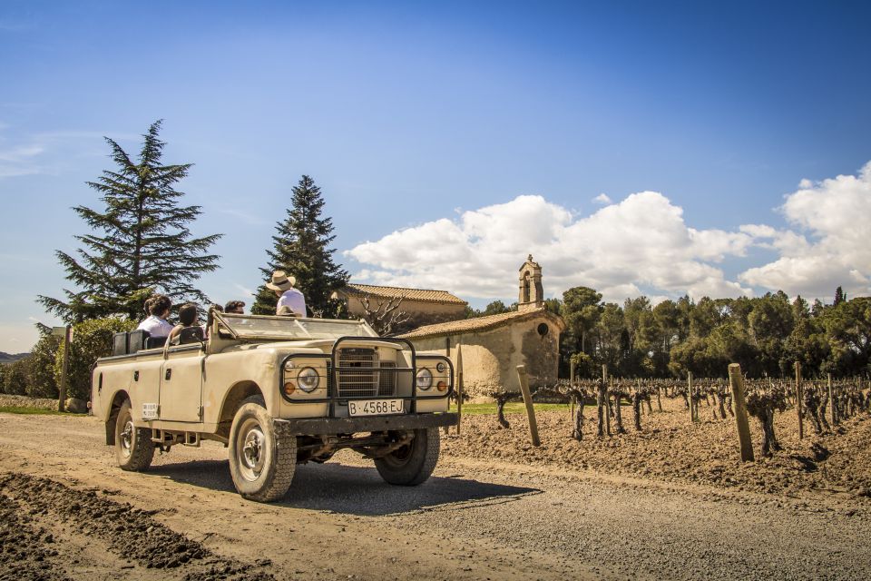 From Barcelona: Penedés Vineyards Tour by 4WD w/Wine & Cava - The 4x4 vineyard ride: fun, yes—but also useful