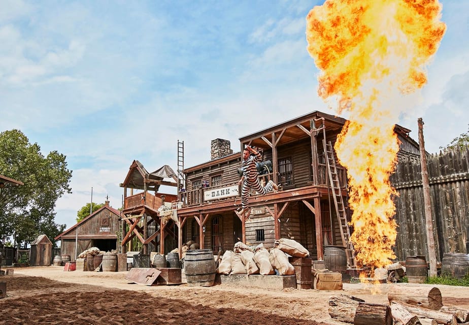 From Barcelona: PortAventura Theme Park Ticket & Transfer - Where you meet, check in, and pick up tickets (Pier 19 matters)