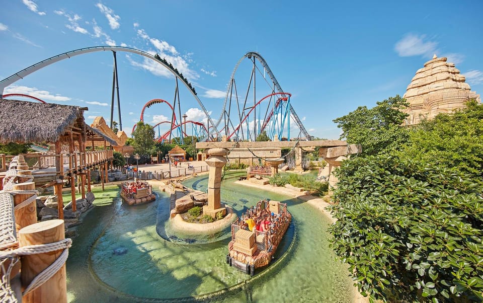 From Barcelona: PortAventura Theme Park Ticket & Transfer - Your PortAventura day: six zones, one big decision