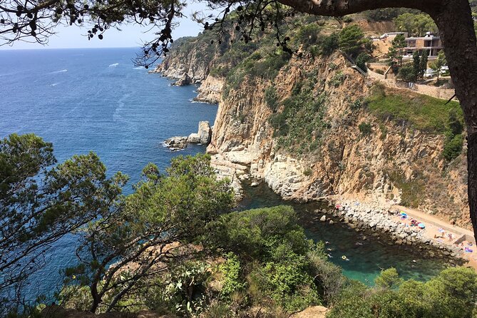 From Barcelona : Tossa de Mar, Coastal Path, Boat and Costa Brava - Glass-Bottom Boat Caves (Stop 3): Three caves without the hassle
