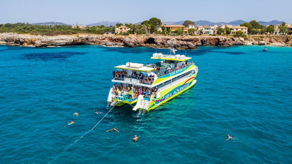 From Cala Millor: East Coast Glass-Bottom Boat Trip - Key things to know before you go