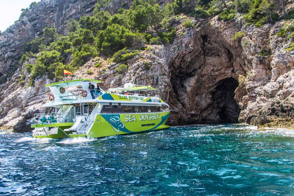 From Cala Millor: East Coast Glass-Bottom Boat Trip - Cala Millor’s East Coast Glass-Bottom Route: what you’re paying for