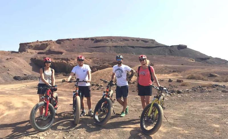 From Corralejo: Fuerteventura Guided E-Bike/E-scooter Tour - Majanicho: fisherman village energy and lagoon views