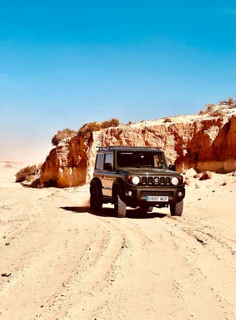 From Corralejo: Fuerteventura Self-Drive 4x4 Jeep Tour - Off-road coast time: Caleta de Fuste tracks, sand, and photo stops