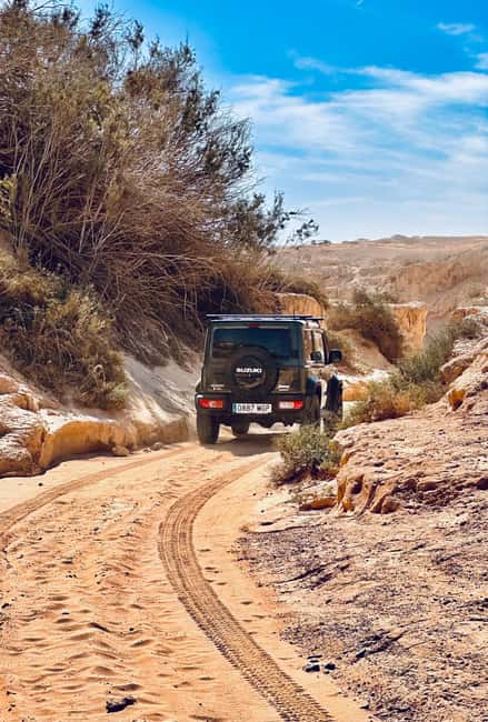 From Corralejo: Fuerteventura Self-Drive 4x4 Jeep Tour - Poblado de Atalayita: history within the off-road day