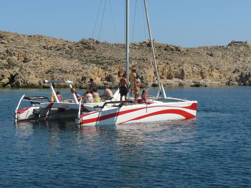 From Fornells: Half-Day Menorca Catamaran Trip w/ Snorkeling - Setting Off From Fornells: Easy Meeting Point, Real Start