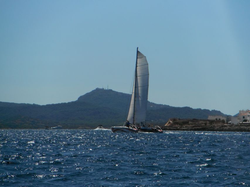 From Fornells: Half-Day Menorca Catamaran Trip w/ Snorkeling - The Beach or Cove Stops: Unspoiled Scenery Beats Checklist Stops