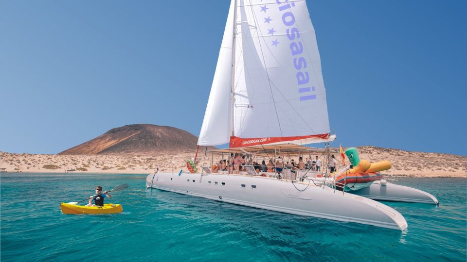 From Lanzarote: Sailing Day Trip Around La Graciosa - La Graciosa in 6 hours: what you’re really buying