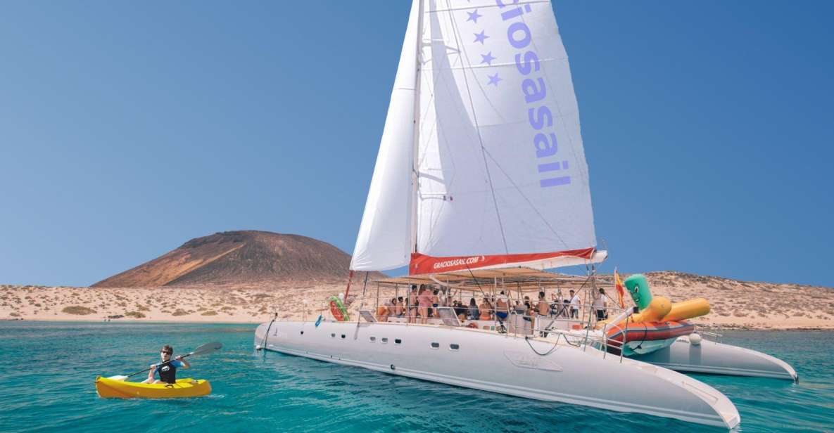 From Lanzarote: Sailing Day Trip Around La Graciosa - Getting there: pickup to Órzola to La Graciosa