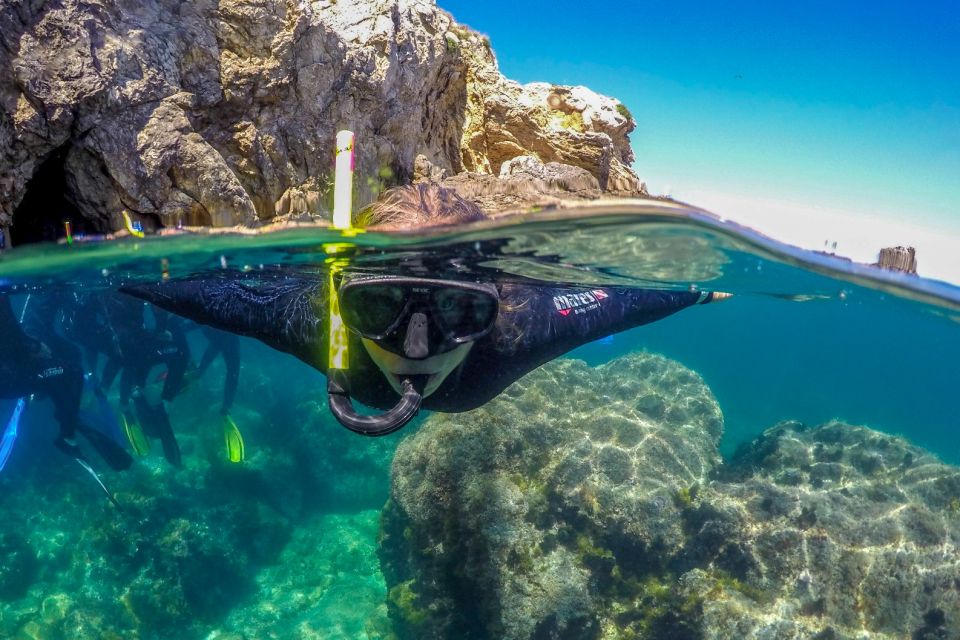 From L’Estartit: Snorkeling Trip to the Medes Islands - Sailing the islands from the deck: relaxing, but still part of the show