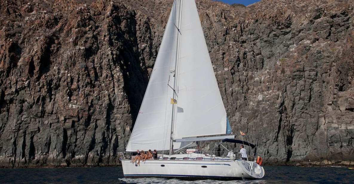 From Los Gigantes: Whale Watching Sailboat Cruise - Getting on Board at Picarus Sailing Club and Finding Aemon or Ayla