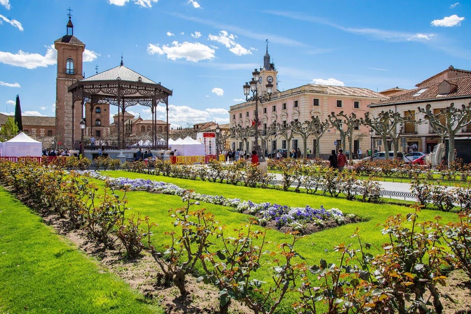 From Madrid: Alcalá de Henares, Winery Tour & Wine Tasting - Walking Alcalá: Cathedral, Calle Mayor, and Palacete de Laredo