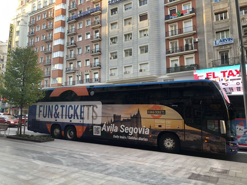 From Madrid: Avila and Segovia Full-Day Tour - Where the tour starts: Fun and Tickets on San Bernardo