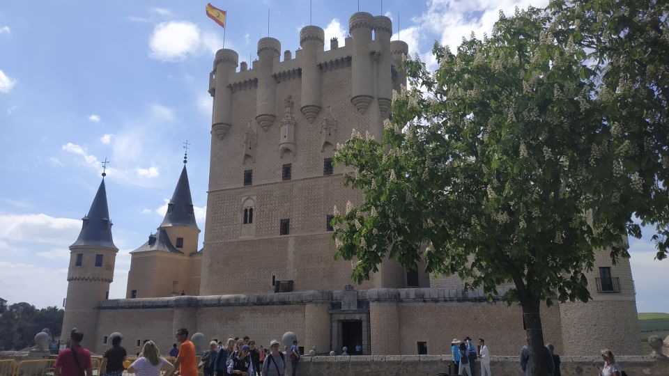 From Madrid: Guided Day Trip to Segovia and Toledo - Meeting Point and Morning Flow From Madrid