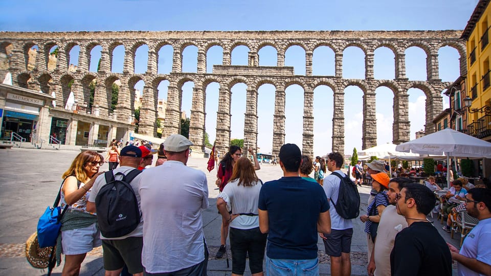 From Madrid: Guided Day Trip to Segovia, optional Alcázar - The Guided Walk in Segovia: Aqueduct, Cathedral, Plaza Mayor, and More