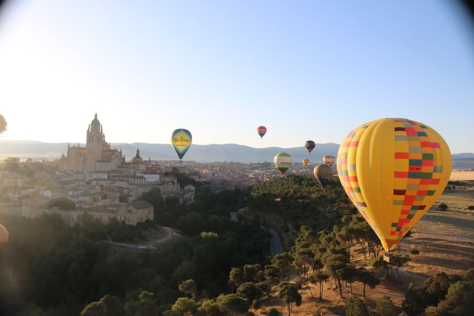 From Madrid: Hot Air Balloon over Segovia with Transfer - One Hour Over Segovia: Alcázar, Roman Aqueduct, and Old City Views