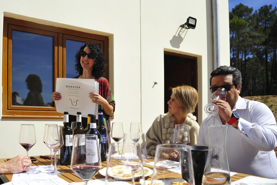 From Madrid: Ribera del Duero Tour of 3 Wineries w/ Tastings - Stop 2 in Aranda de Duero: Modern Structures Meet the Vineyard