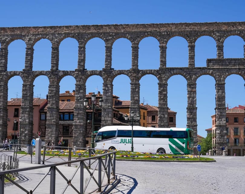 From Madrid: Segovia Tour with Cathedral and Alcazar Entry - Plaza Mayor stops: Town Hall, Juan Bravo Theatre, and Segovia Cathedral