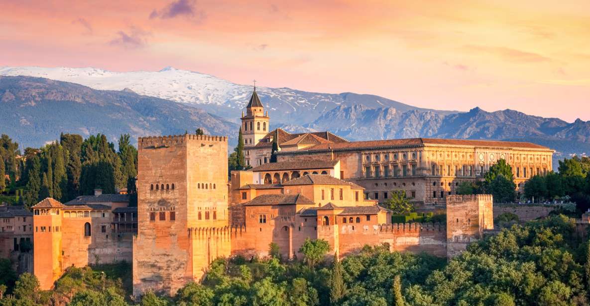 From Malaga: Alhambra Guided Tour with Entry Tickets - Generalife Gardens: water features and a calmer pace