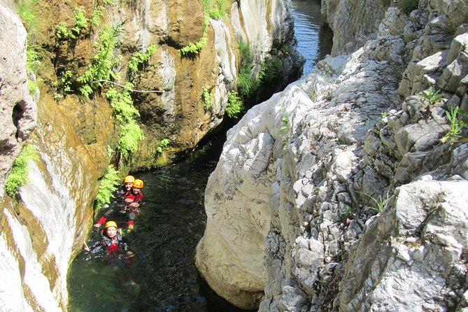 From Marbella: Canyoning Tour in Guadalmina Canyon - Timing, Meeting Point, and English-Speaking Guides Near Marbella
