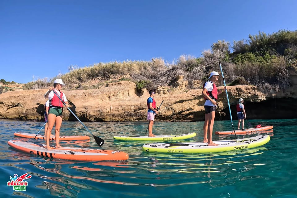 From Nerja: Guided Paddle Surf Cliffs and Maro Waterfall - Maro waterfall: the best stop for photos and a breather