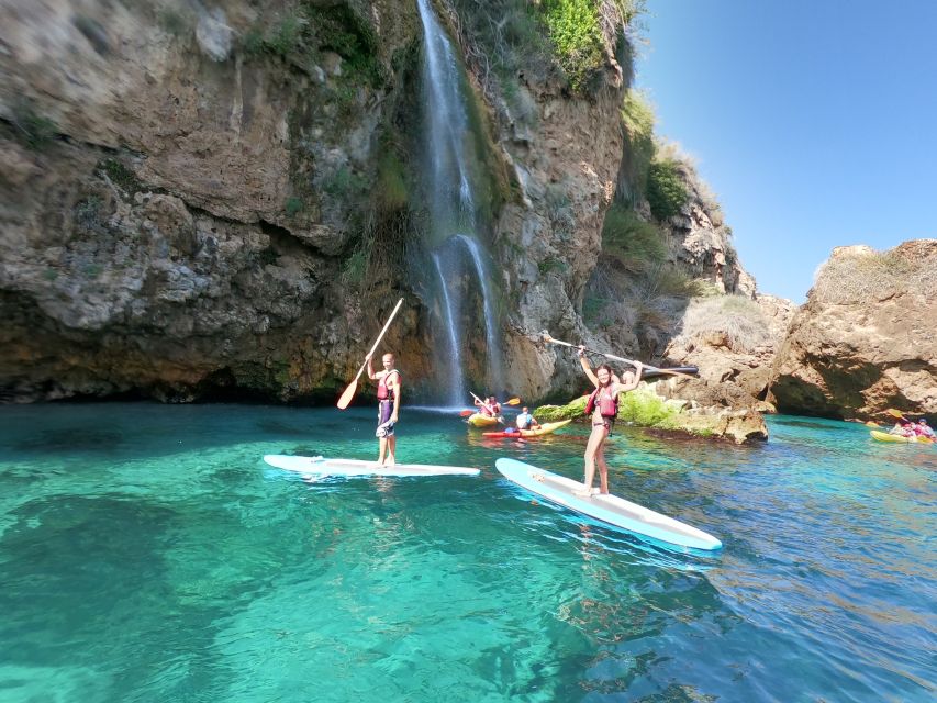 From Nerja: Guided Paddle Surf Cliffs and Maro Waterfall - Should you book this SUP route to Maro waterfall and Acantilado caves?