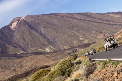 From Playa de las América: Half-Day Jeep Safari Tour - Meeting point in Costa Adeje and the early-start reality