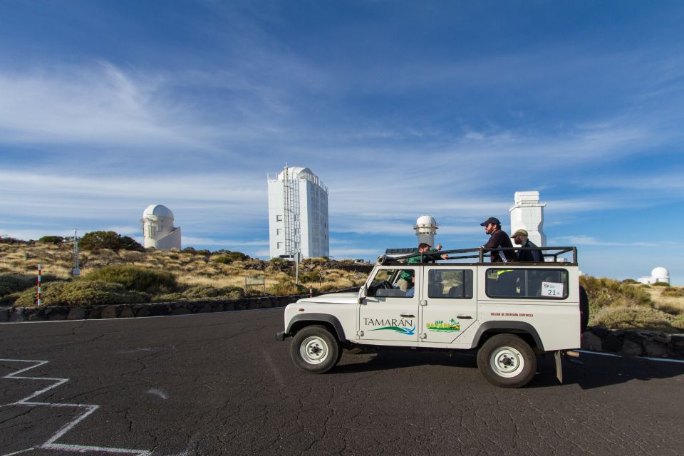 From Playa de las América: Half-Day Jeep Safari Tour - Teide National Park and the summit views