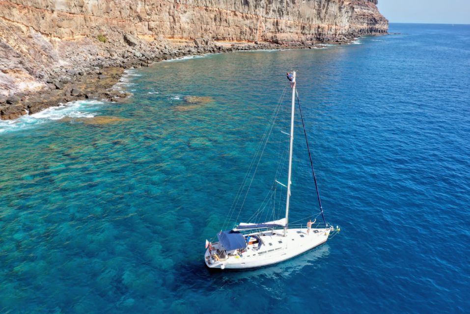 From Puerto de Mogán: Sailboat Trip with Food and Drinks - Views along the south coast: the kind you remember after lunch