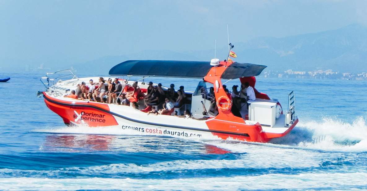 From Salou/Cambrils: Speedboat Tour - Key highlights you’ll actually feel
