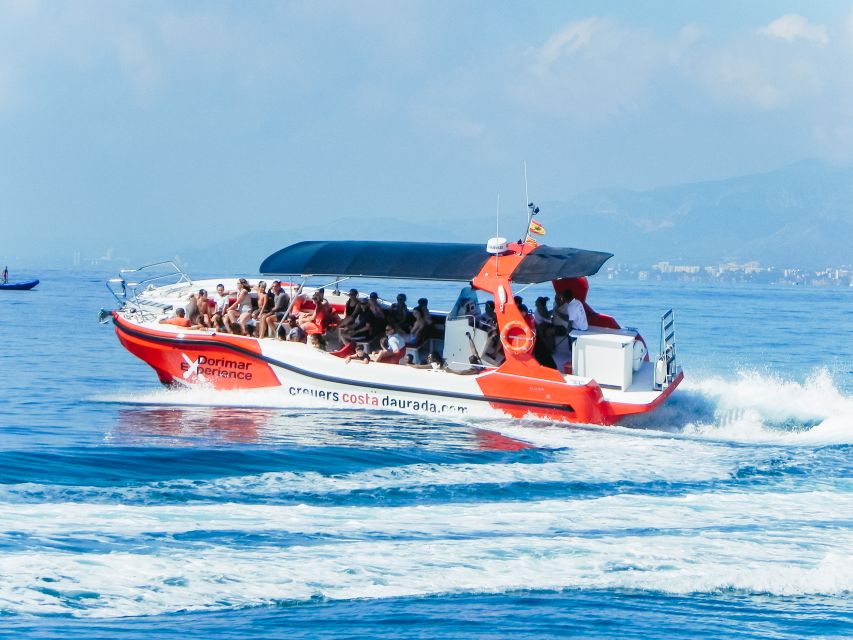 From Salou/Cambrils: Speedboat Tour - Costa Dorada at full throttle: spins, turns, and music