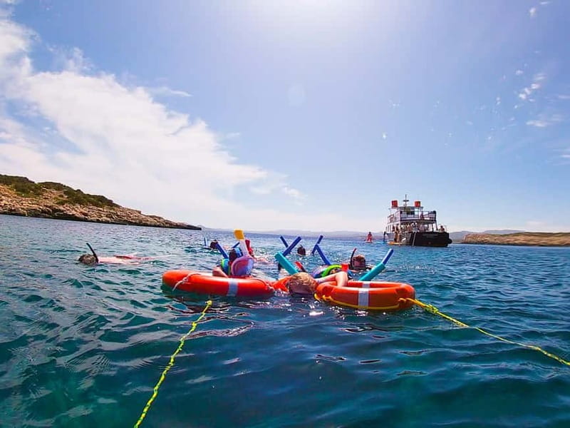 From San Antonio: Family Boat Tour to Conillera Island - Free time and marine life viewing workshop: the quieter finish