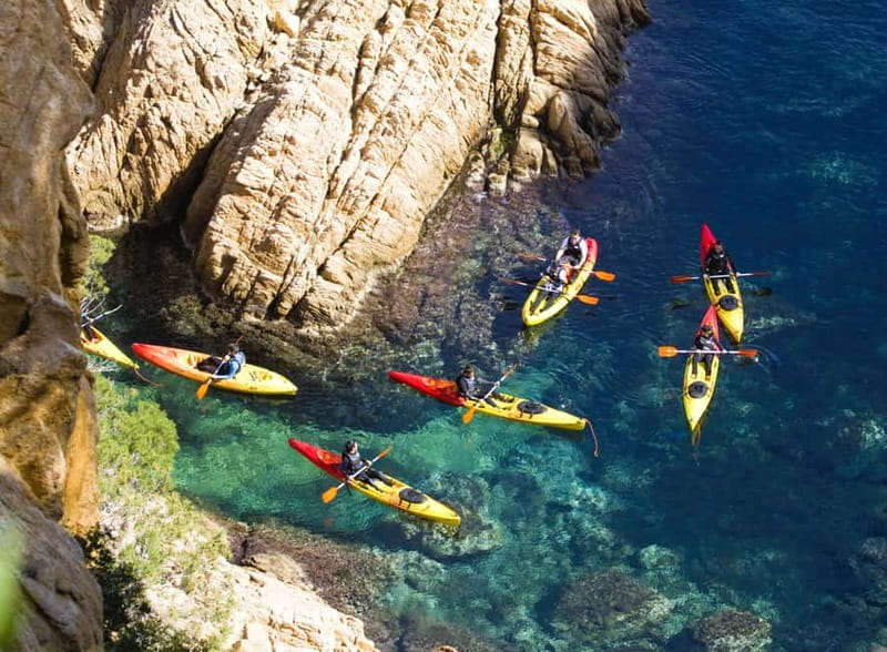 From Sant Feliu de Guíxols: Kayak and Snorkel in Costa Brava - Sant Feliu de Guíxols: Why This Kayak + Snorkel Combo Makes Sense