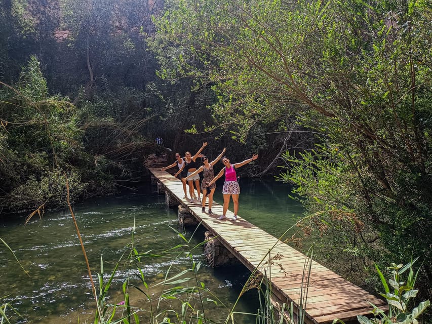 From Valencia: Chulilla, Turia Canyon, Hanging bridges... - The hanging bridges hike: scary in photos, steadier in real life