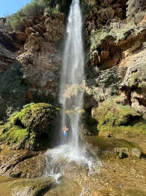 From Valencia: Hot Springs + Waterfalls + Surprise Stop - Getting Out of Valencia: Mestalla Pickup to Mountain Air