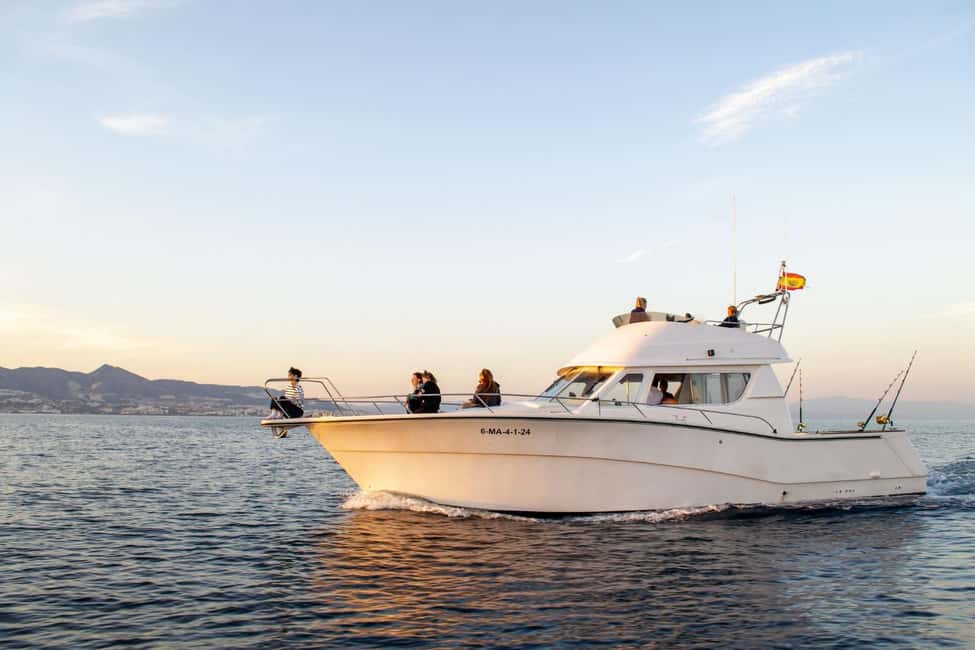 Fuengirola: Dolphin Watching Boat Trip — Fun for All Ages - Onboard the Rodman 12.5R: comfort, safety, and viewing angles