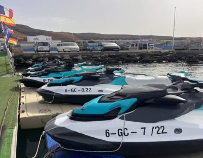 Fuerteventura : 30 minute JetSki Rental without licence - What the 30 minutes looks like in real time