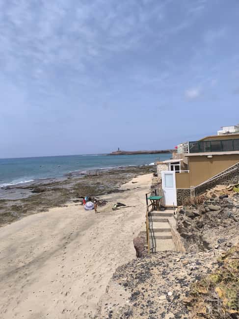 Fuerteventura: Jeep Safari Cofete & Punta Jandia Lighthouse - Cofete Beach (14 km of sand): the walking break you actually came for