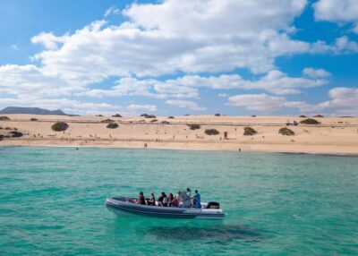 Fuerteventura: Lobos Island Round-Trip Speedboat Ticket - Your time on Lobos Island: freedom to walk, snorkel, and hang out