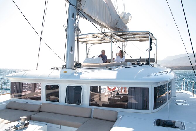 Fuerteventura: Small-Group Magic Deluxe Catamaran Cruise - Magic Deluxe Lagoon 450S: comfortable, modern, and built for lounging