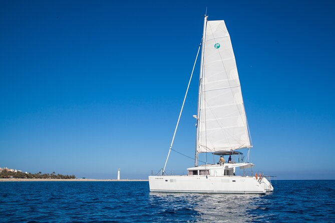 Fuerteventura: Small-Group Magic Deluxe Catamaran Cruise - Open bar included: Prosecco, wine, beer, and the soft stuff