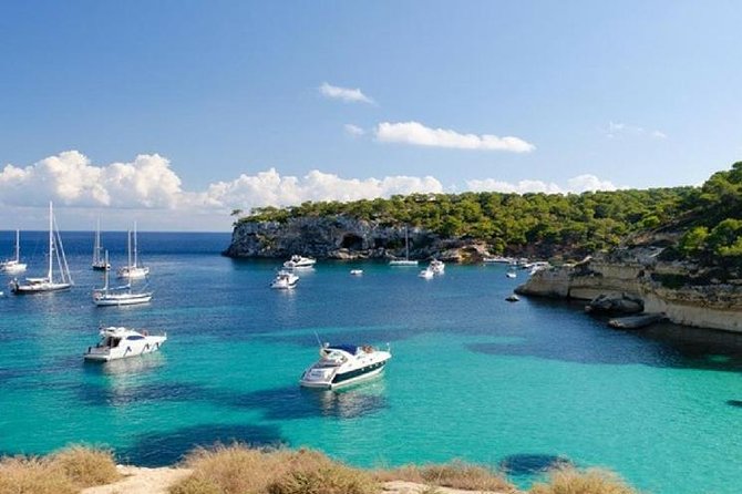 Full-Day Mallorca Caves Tour: Drach, Hams & Pearl Factory Visit - Cuevas del Drach: boat ride, concert, and 21°C cave comfort