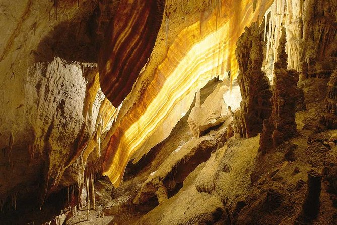 Full-Day Mallorca Caves Tour: Drach, Hams & Pearl Factory Visit - Cuevas dels Hams: fishhook stalactites and the Venetian Lake