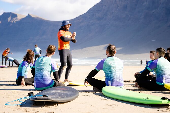 Full Day Surf Lesson for Beginners in Famara, Spain - Video analysis: why watching yourself speeds things up