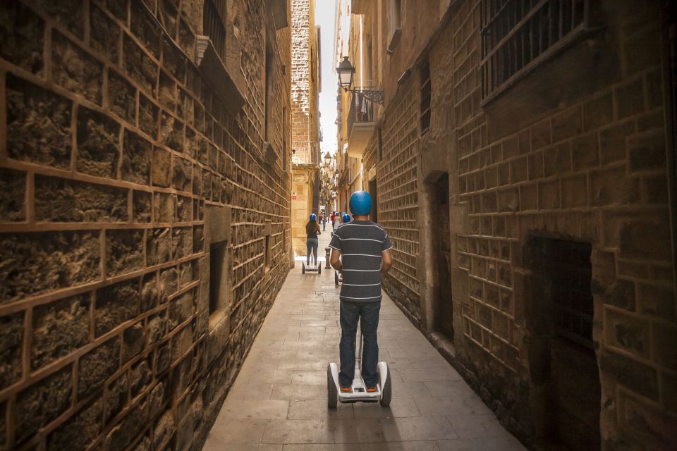 Gaudi's Barcelona 2-Hour Segway Tour with a Live Guide - Barrio Gòtic and Gothic Quarter photo stops: compact streets, big payoff