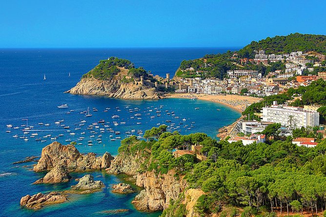 Girona and Costa Brava Private Tour with Pick-up from Barcelona - Girona Cathedral area plus the Roman walls vibe