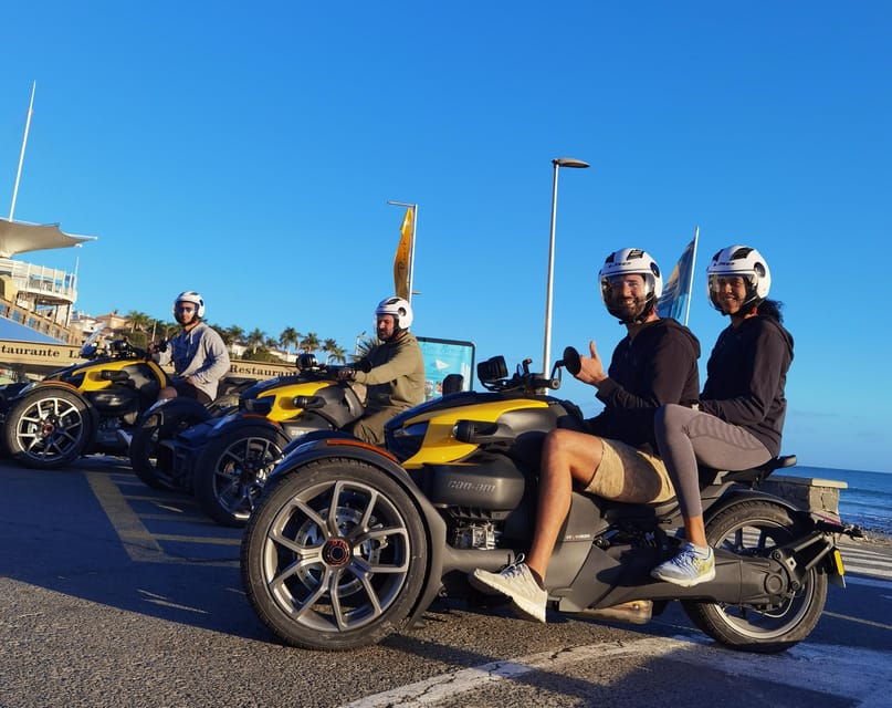 Gran Canaria: Can-Am Ryker 3-Wheel Motorcycle / Buggy / Quad - The Ryker itself: automatic, wind-in-your-face, and good for couples