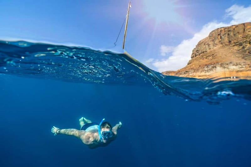 Gran Canaria: Catamaran Tour with Lunch on Pristine Beaches - Stop 1: Playa de Veneguera swimming window (what to plan for)